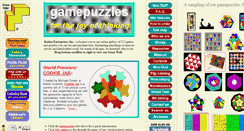 Desktop Screenshot of gamepuzzles.com